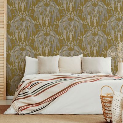 Papier peint Intissé GoodHome Akik ocre