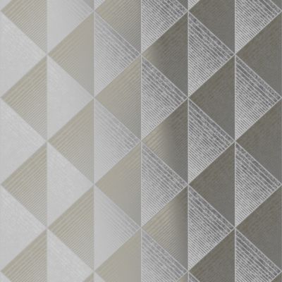 Papier peint Intissé GoodHome Argin gris