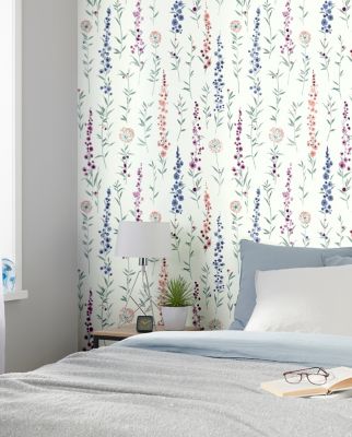 Papier peint intissé GoodHome Bifora mauve