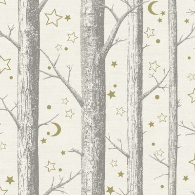 Papier peint Intissé GoodHome Iolite crème