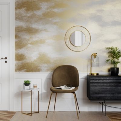 Papier peint intissé GoodHome Jasper coloris naturel