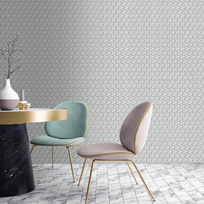 Papier peint intissé GoodHome Onagre blanc