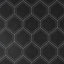 Papier peint intissé Hexagone Alvéoles 1000 x 53cm noir