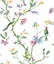 Papier peint intissé Jardin Secret Lutece mat et satiné oiseaux, fleurs, exotique multicolore l.1000 x l.53 cm