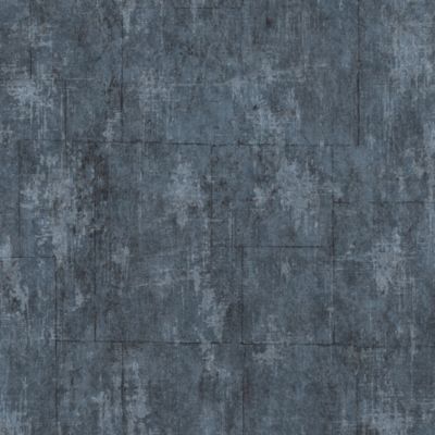 Papier Peint intissé Pierre Béton L.1005 x l.52cm gris, bleu