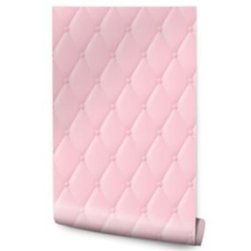 Papier Peint Intisse Pour La Chambre MATELASSE Motif Matière Rose