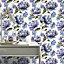 Papier Peint Intissé Stefanie L.1005 x l.52cm bleu