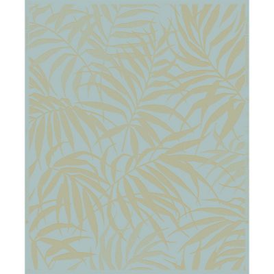 Papier peint intissé sur intissé Tropic bleu