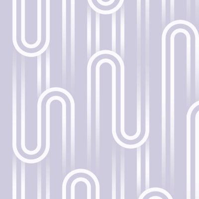 Papier peint intissé Ups N downs imprimé design graphique violet L.1000 x l.52cm Envy