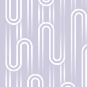 Papier peint intissé Ups N downs imprimé design graphique violet L.1000 x l.52cm Envy