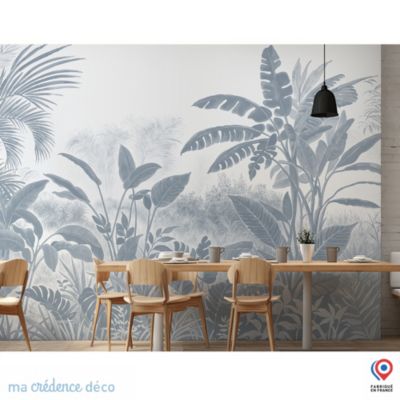 Papier peint Jungle tropicale 6, Aquarelle - Intissé - 200 cm - 280 cm - MaCrédenceDéco