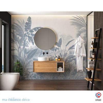 Papier peint Jungle tropicale 6, Aquarelle - Intissé - 200 cm - 280 cm - MaCrédenceDéco