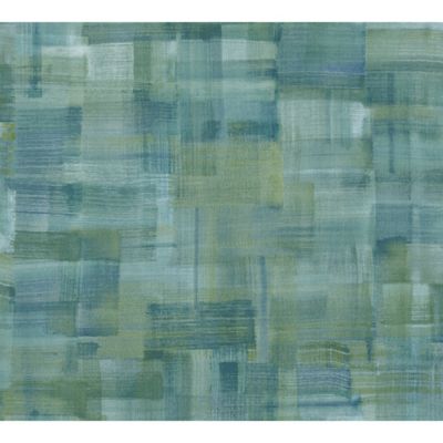 Papier peint Kiruna vinyle intissé effet toile bleu canard