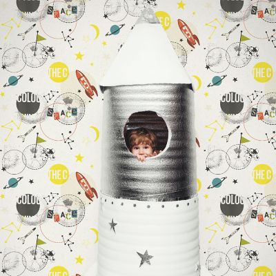 Papier peint les aventures Univers multico