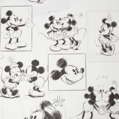 Papier Peint Mickey Kit 200x280cm Intissé