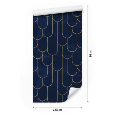 Papier Peint MOTIFS Geometrique Pour Chambre