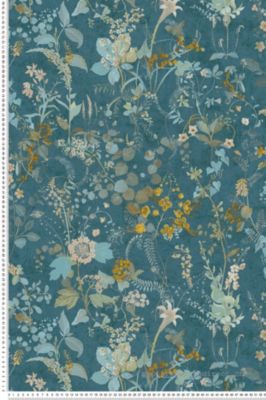 Papier peint Nature Bleu canard The Battle Of Style (The BOS) A.S. Création