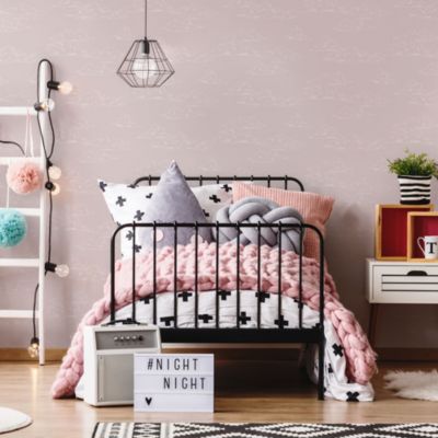 Papier peint Nuages Vintage L.1000 x l.53cm rose