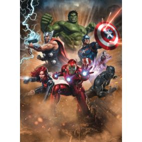 Papier peint panoramique Avengers Superpower 200x280cm Komar