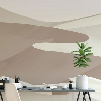 Papier peint panoramique Dunes Beige 170x250cm