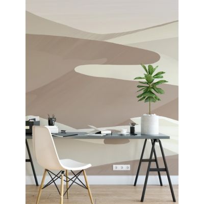 Papier peint panoramique Dunes Beige 170x250cm