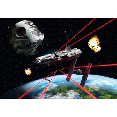 Papier peint panoramique Faucon Millenium Star Wars 368 x 254 cm Komar