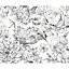 Papier peint panoramique Flowerbed 300 x 250 cm Komar