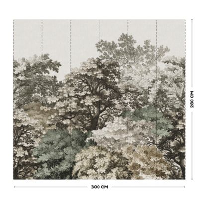 Papier peint panoramique Intissé Art for the Home arbres