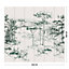 Papier peint panoramique Intissé Art for the Home forêt noir et blanc