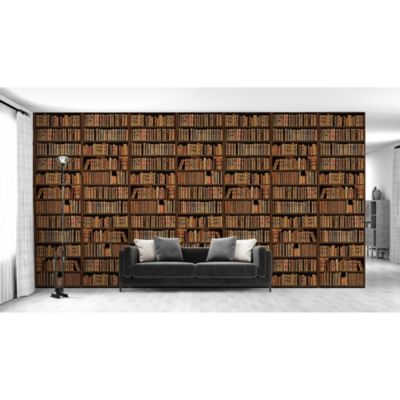 Papier Peint Trompe L Oeil Bibliotheque