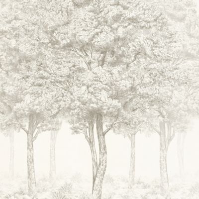 Papier peint panoramique Intissé GoodHome Sunste gris clair 200 x 280 cm