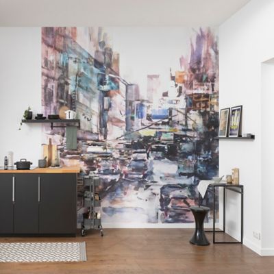 Papier peint panoramique Intissé GoodHome Szlif multicolore 300 x 280 cm