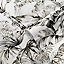 Papier peint panoramique Intissé GoodHome Turman noir et blanc 280 x 159 cm