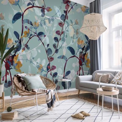 Papier peint panoramique Ivy XL - Multicolore