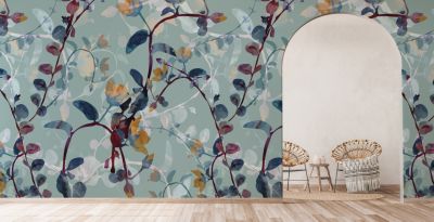 Papier peint panoramique Ivy XL - Multicolore