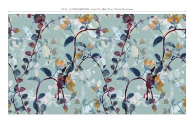 Papier peint panoramique Ivy XL - Multicolore