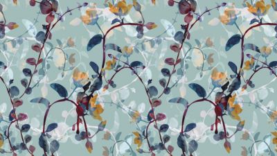 Papier peint panoramique Ivy XL - Multicolore