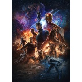 Papier peint panoramique Komar Avengers Battle of Worlds L.2 m x l.280 cm