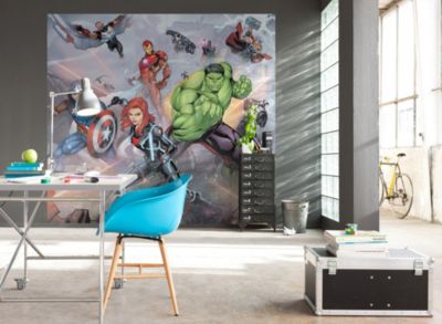 Papier peint panoramique Komar Avengers Street Revenge L.3 m x l.280 cm