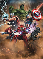 Papier peint panoramique Komar Avengers Superpower L.2 m x l.280 cm