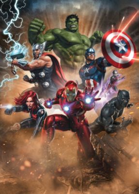 Papier peint panoramique Komar Avengers Superpower L.2 m x l.280 cm