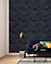 Papier peint panoramique Komar Feuille d'or L.2 m x l.280 cm