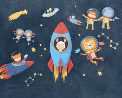 Papier peint panoramique Komar Friends in space L.3.5 m x l.280 cm