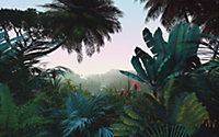 Papier peint panoramique Komar Jungle Morning L.4 m x l.250 cm