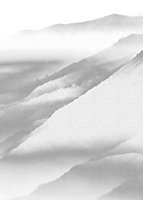 Papier peint panoramique Komar White Noise Montain L.2 m x l.280 cm