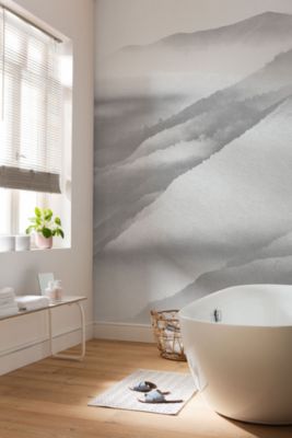 Papier peint panoramique Komar White Noise Montain L.2 m x l.280 cm