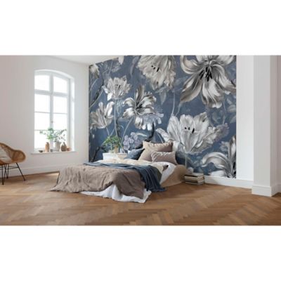 Papier peint panoramique Merian blue 350 x 250 cm Komar