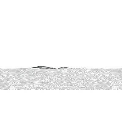 Papier peint panoramique Montagnes Blanc 525x250cm