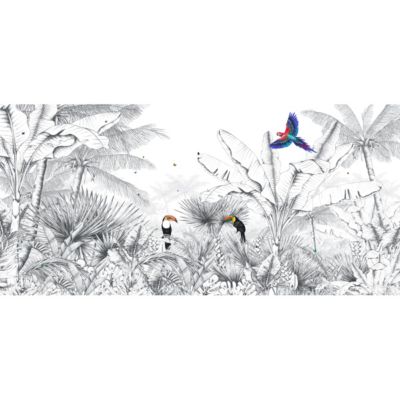 Papier peint panoramique Paysage Tropical Couleurs 300x250cm