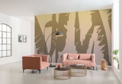 Papier peint panoramique sur intissée de Komar - Bahama Bananas - Taille: 350 x 250 cm